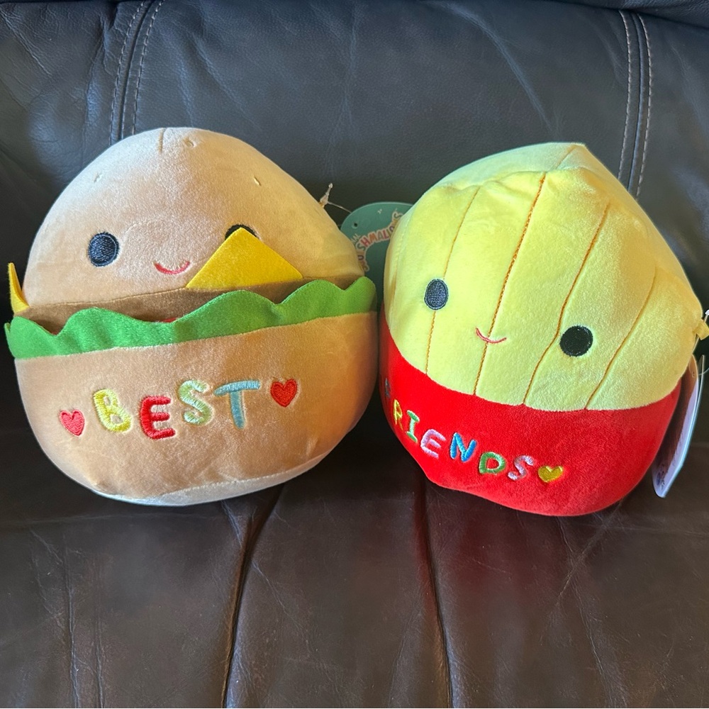 Best Friends Squishmallows NWT Carl and Floyd 7”